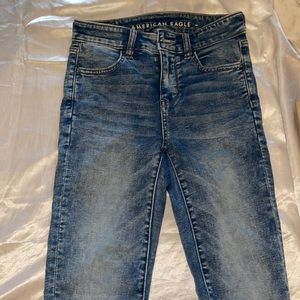 American eagle outfitters acid wash jeans
